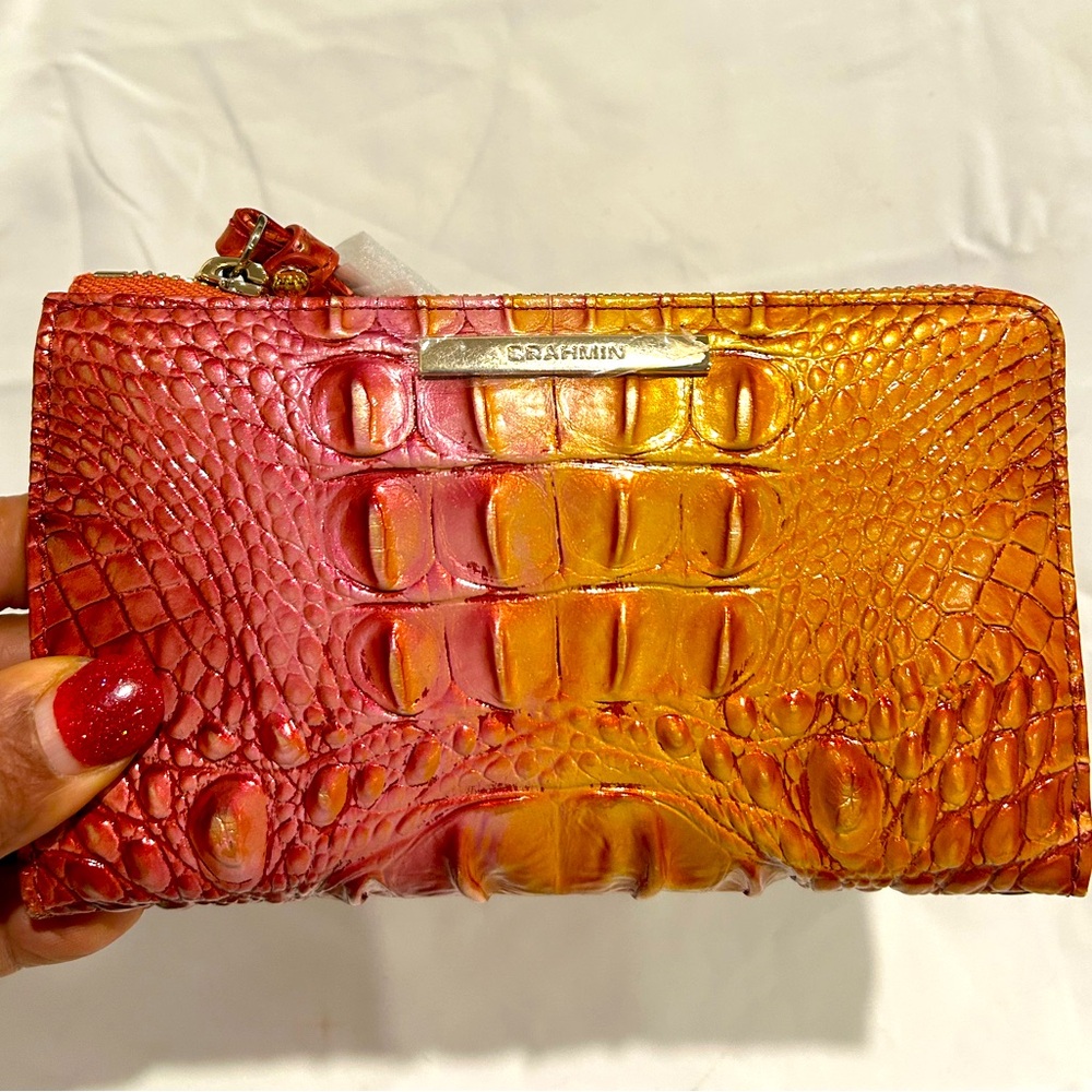 Brahmin Glam Ombré Corie Wristlet